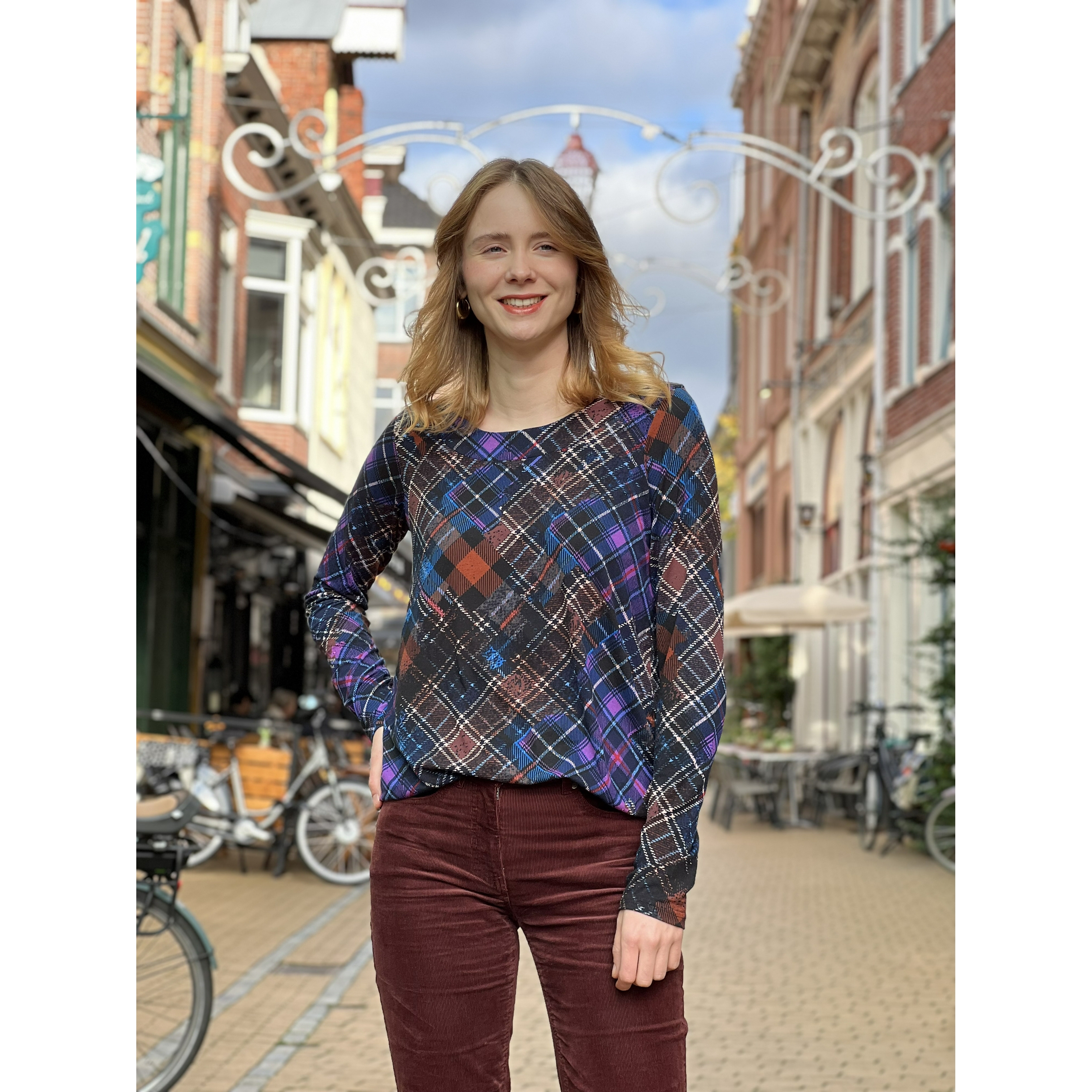 Lange Dame Petra Scottish purple Langedame