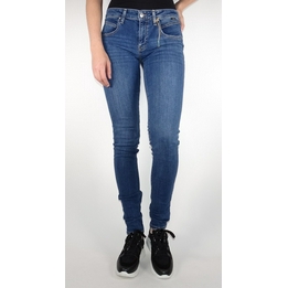 Overview image: Adriana mid brushed denim