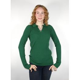 Overview image: Trui Polo Knit green