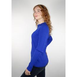 Overview second image: Trui Polo Knit kobalt blauw